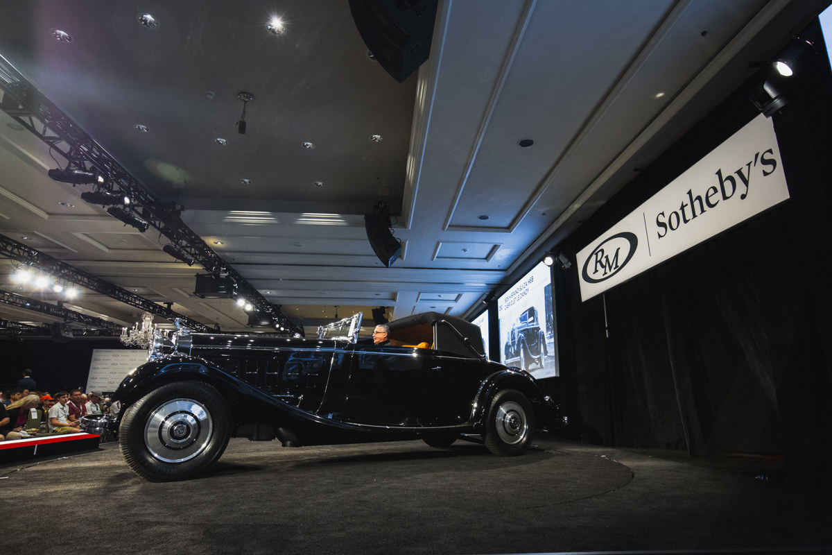1926 Hispano-Suiza H6B Cabriolet Le Dandy offered at RM Sotheby’s Amelia live auction 2019